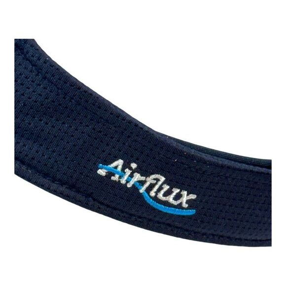 PGA Tour Airflux Mesh Adjustable Golf Visor Navy Blue Sun Protection Sport Hat - Picture 4 of 8